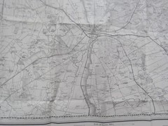 Vintage Lincoln Ordnance Survey Map No 29 reprint 1981 in Envelope Sleeve.