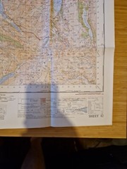 Ordnance Survey Map Of Great Britian – KESWICK – 1965 – 1/63360