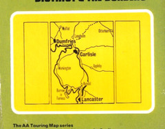 LAKE DISTRICT & THE BORDERS – AA Touring map