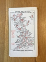 1966 Ordnance Survey One Inch Seventh Series Map 164 Minehead (incl Dunster )
