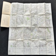 Ordnance Survey One Inch Map – Brecon – Sheet 141 – 1962