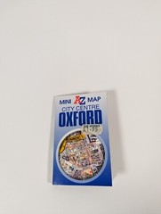 Oxford Mini Map, Geographers A-Z Map Company Plus Postcards Pub Crawl