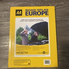 AA Road Atlas Europe 2007 (AA Atlases),AA Publishing