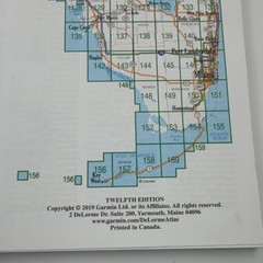 Florida Atlas & Gazetteer Delorme Detailed Topographic Maps 2019 Twelfth Edition