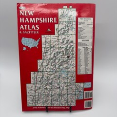 DeLorme Atlas Gazetteer New Hampshire 1998 Topographic Maps Back Roads