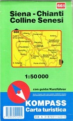 Siena-Chianti-Colline Senesi (Italy) 1:50000 Map in plastic wallet-KOMPASS 661
