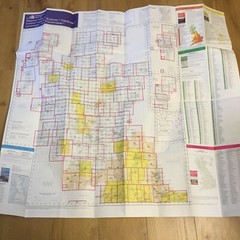 2x ORDNANCE SURVEY MAPPING INDEXES 2001 1st Edn 2000 2nd edition. Maps