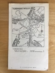1960 AA ( Automobile Association ) Day Drives Brighton And District