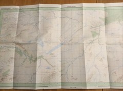 1992 Ordnance Survey Pathfinder Map 112 NH 29/39 Strath Mulzie