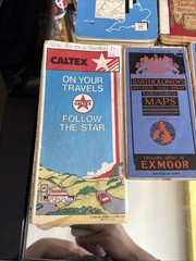 Vintage UK Road Map Bundle x10 Ordnance Survey Bartholomew’s Dorset