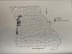 Historical Atlas of Missouri Maps Politics Slavery Agriculture Rafferty 1982