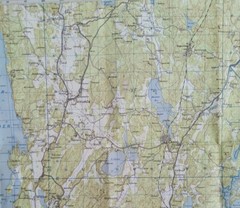 Sweden Map – Topografiska Kartan Över Sverige 91:Nynäshamn NV (Scale: 1:50,000)