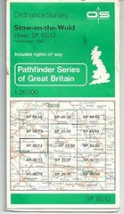 Pathfinder Maps: Winchcombe and Stow-on-… by Ordnance Survey Sheet map, folded