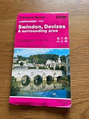 Swindon Devizes & Surrounding Area Map (Landranger 173 ) – 1993 Second Edition