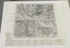 David & Charles, OS Sheet Map,1st Edition,1 Inch Reprint, Stafford No:34