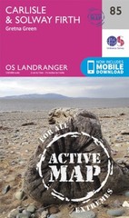 Carlisle Solway Firth Map Weatherproof Gretna Green by Ordnance Survey