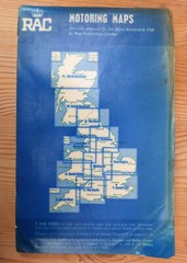 RAC Motoring Maps : THE SOUTH. 3 Miles to 1 inch.