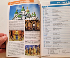 Kyiv Ukraine Kiev pocket guide map year 2011 places to visit, metro underground