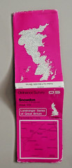 Snowdon OS Ordnance Survey Landranger Map Sheet 115 1983 1:50000 Scale