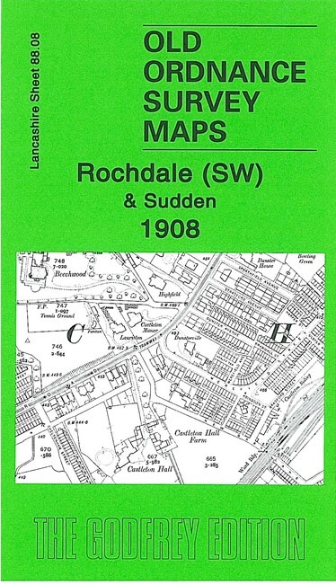 Rochdale (SW) & Sudden 1908 Lancashire Sheet 88.08 by Paul Hindle