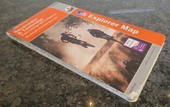 Sevenoaks and Tunbridge Ordnance Survey Folded Map Very Good Condition