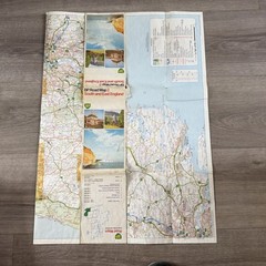 Vintage BP Maps Of SW, South & East England, Sheets 2 1970s