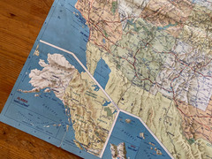 Map Of The USA 1970 Department Of Commerce