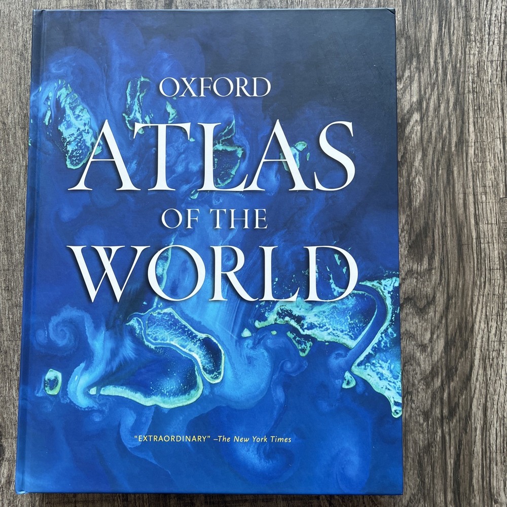 Oxford Atlas Of The World (2020, Hardcover)