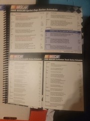 2008 Official On The Road With NASCAR Road Atlas North America US/Canada/Mexico