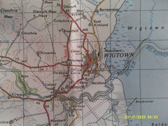 Ordnance Survey One-Inch Map. Sheet 80. KIRKCUDBRIGHT. VG+.
