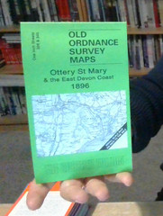 Ottery St Mary & the E Devon Coast 1896 One Inch Sheet 326/340 by Richard Oliver