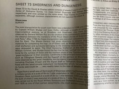 Reprint Of The First Edition Of The One Inch Ordnance Survey: Sheerness 73