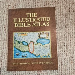 The Illustrated Bible Atlas by F.F. Bruce, Carta Jerusalem, Holy Land