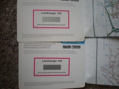 129 140 NOTTINGHAM LEICESTER LOUGHBORUGH, LOT LANDRANGER OS ORDNANCE SURVEY MAPS
