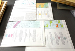 1976 OGS Water Resources of Clinton Quadrangle W OK Hydrologic Atlas 5, 4 Maps