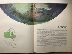 Vintage Rand McNally Cosmopolitan World Atlas 1972 Maps Globe World US Hardback