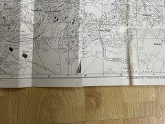 Vintage ordnance survey maps Leeds Central, Blackburn, Lancaster & Kendal Torbay