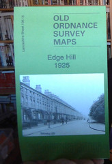 MAP OF Edge Hill 1925 Lancashire Sheet 106.15b by Kay Parrott NEW 9781787215535