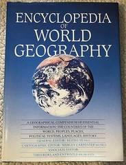 Encyclopedia of World Geography, 1990 Reprint, Pre-Owned Hard Cover VGC