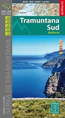 Mallorca -Tramuntana Sud map&hiking guide (Sheet map, folded)
