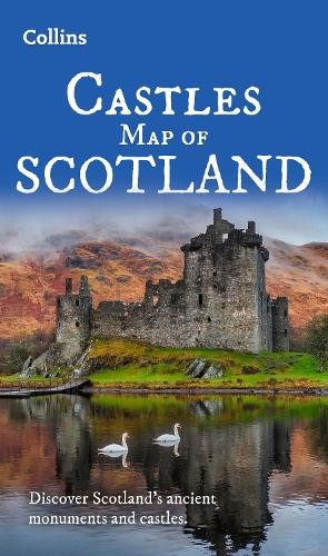 Chris Tabraham Castles Map of Scotland (Map) Collins Pictorial Maps (UK IMPORT)