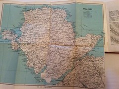 Vintage Ward Lock red guide to North Wales Northern Section