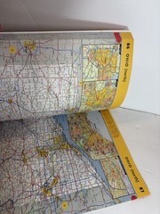 National Geographic Road Atlas Us USA, Canada, Mexico, 2000 Edition EUC