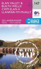 Elan Valley & Builth Wells (Map) OS Landranger Active Map