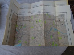 Bartholemew Manchester Liverpool Leeds & Sheffield – To and Through Vintage Map