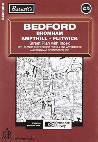 Bedford: Bromham / Ampthill / Flitwick Sheet map, folded Book The Fast Free