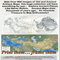900+ Antique Maps Ancient on DVD Print for profit UK, Europe Rest of World
