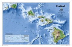 Hawaii laminated by National Geographic Maps 9780792250036