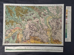 Geological Survey of Great Britain: Beaconsfield Sheet 255 (sheet cut)