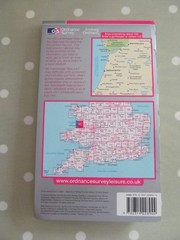 OS LANDRANGER MAP 135 ABERYSTWYTH & MACHYNLLETH ORDNANCE SURVEY
